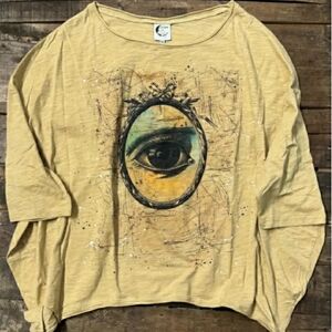 Cottagecore Be Free Top~Eye See You